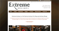 Desktop Screenshot of extreme-archery.com